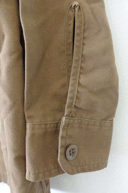 An amazing long sleeve "army brown" military shirt in wonderful condition!! | RS17