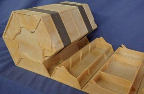 AN AWESOME ''THE ROLYKIT'' COMPACT STORAGE CONTAINER WITH COMPARTMENT DIVIDERS