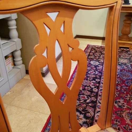 ***make an offer*** ORIGINAL "GORDON FRASER" YEW WOOD CHIPPENDALE 8 - 10 SEATER DINING ROOM SUITE