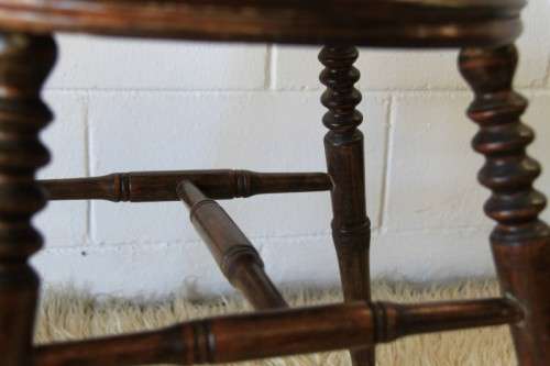 Two exquisite antique occasional chairs with gorgeous carved detailing in great condition -bid/chair