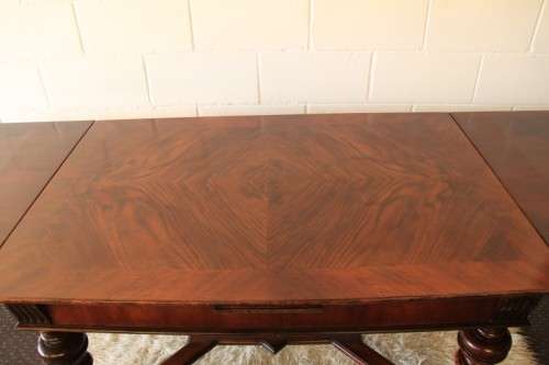 A superb antique 6 to 8 seater walnut extendable "monastery" table with "hidden" panels | RS17