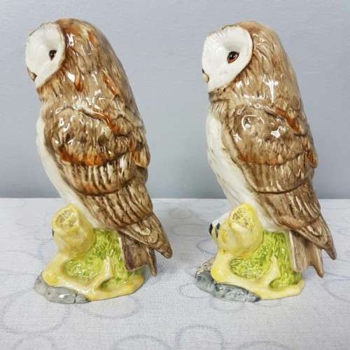 A rare Royal Doulton "Whyte & Mackay Scotch Whiskey Barn Owl porcelain decanter. Take 1 or 2!