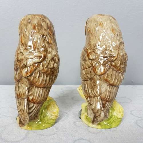 A rare Royal Doulton "Whyte & Mackay Scotch Whiskey Barn Owl porcelain decanter. Take 1 or 2!