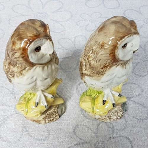 A rare Royal Doulton "Whyte & Mackay Scotch Whiskey Barn Owl porcelain decanter. Take 1 or 2!