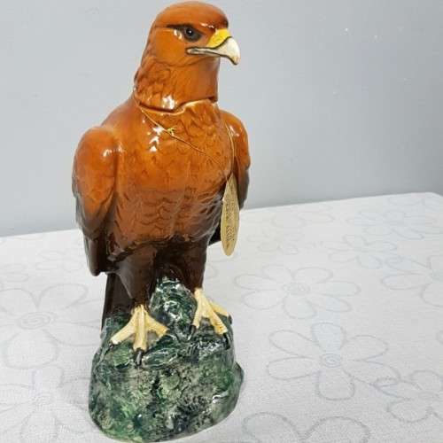 An ultra-rare vintage Royal Doulton "Whyte & Mackay Scotch Whiskey" Golden Eagle 750ml decanter