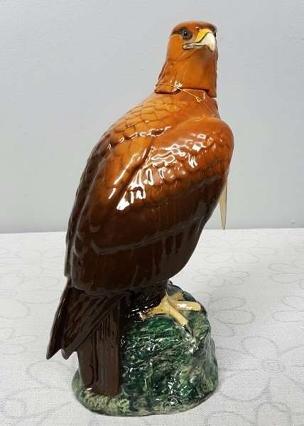 An ultra-rare vintage Royal Doulton "Whyte & Mackay Scotch Whiskey" Golden Eagle 750ml decanter