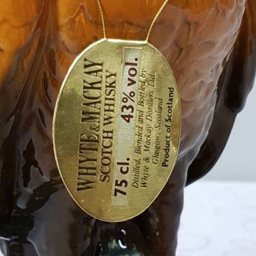 An ultra-rare vintage Royal Doulton "Whyte & Mackay Scotch Whiskey" Golden Eagle 750ml decanter