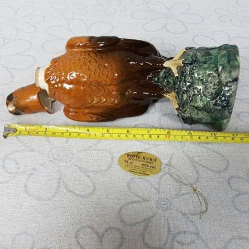 An ultra-rare vintage Royal Doulton "Whyte & Mackay Scotch Whiskey" Golden Eagle 750ml decanter