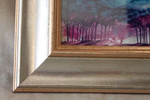 A wonderful framed Mike Fitzpatrick "Peninsula Series" print of "Table Mountain from Signal Hill"