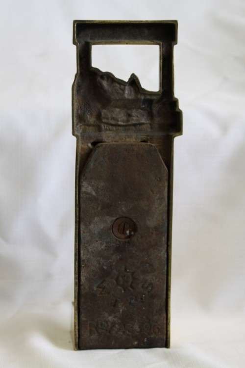 An extremely rare antique (c1890) "William Tonks & Sons" cast brass "Penrhyn Imp" door stopper