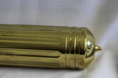 An incredible original antique (c1928) Solid brass "The Pyrene Company Ltd" fire extinguisher