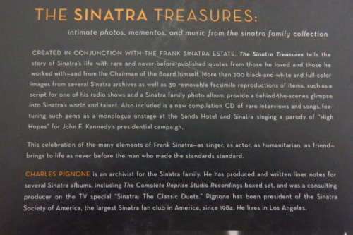 The Sinatra Treasures, Intimate photos, mementos and music from The Sinatra Family Collection | RS17