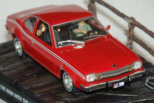 An awesome James Bond 007 "AMC Hornet'' die cast model from the movie "The man with the golden gun''