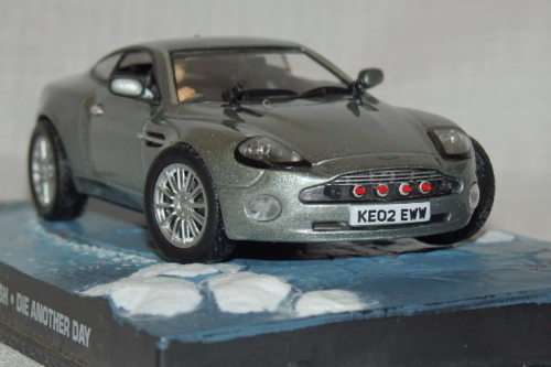 James Bond 007 "Aston Martin V12 Vanquish'' die cast model car from the movie "Die another day''