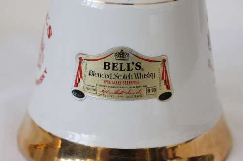 A rare 1984 "Bells Blended Scotch Whisky" Birth of Prince Henry (sealed) commemorative decanter