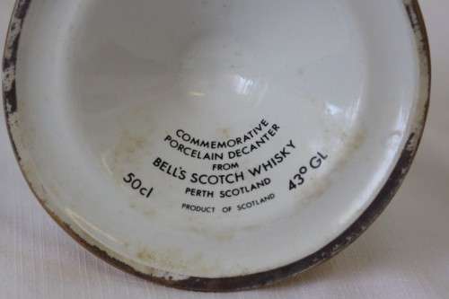 A rare 1984 "Bells Blended Scotch Whisky" Birth of Prince Henry (sealed) commemorative decanter