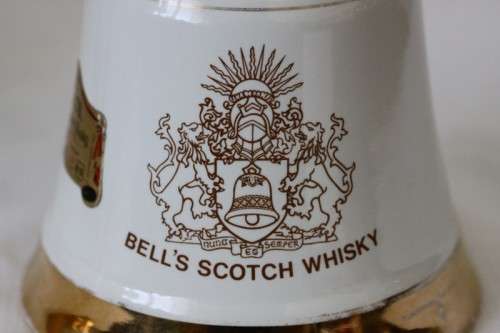 A rare full 1982 Bells Blended Scotch Whisky Birth of Prince William of Wales commemorative decanter
