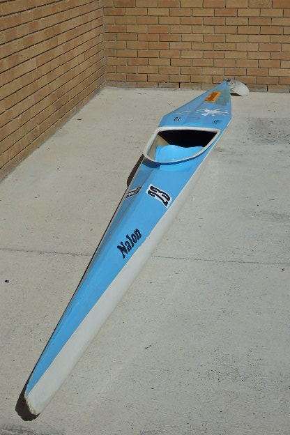 An amazing K1 racing Kayak with two paddles, splash cover and more in great condition!!!