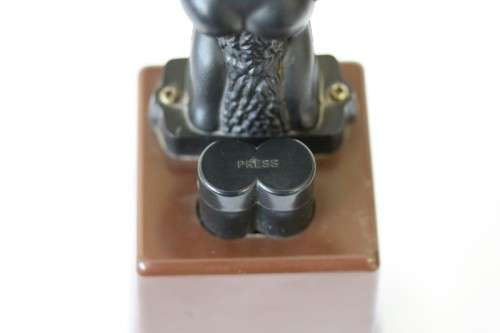 An awesome decorative vintage (c1980's) "Bonny Boy" battery operated liquor dispenser