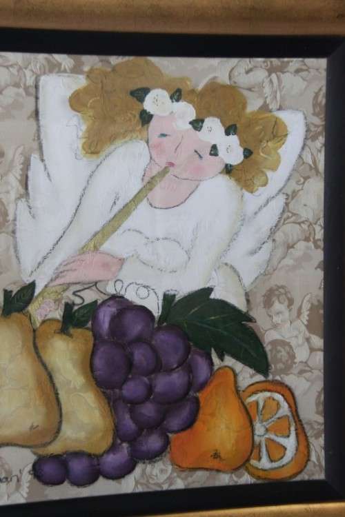 A magnificent (large) original signed "Petro van Graan" painting in a particularly beautiful frame