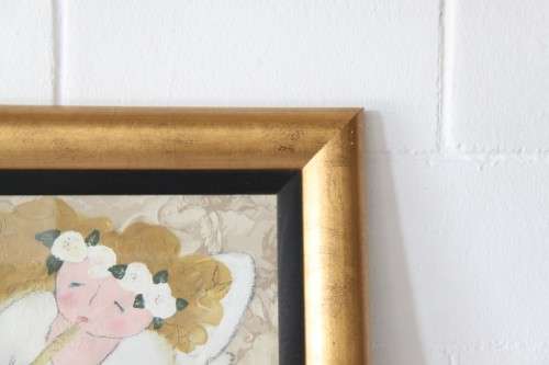 A magnificent (large) original signed "Petro van Graan" painting in a particularly beautiful frame
