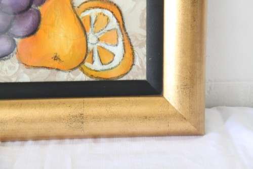 A magnificent (large) original signed "Petro van Graan" painting in a particularly beautiful frame