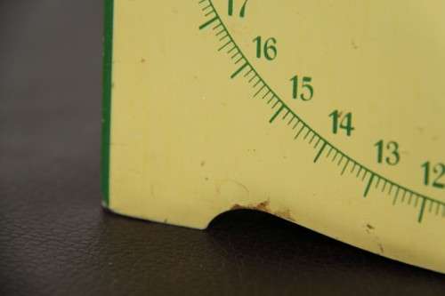 An incredibe vintage Lyssex household scale with its original bowl in full working condition