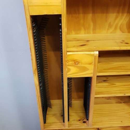 An awesome tall compact book case/ CD & DVD/ display stand with CD slots in great condition