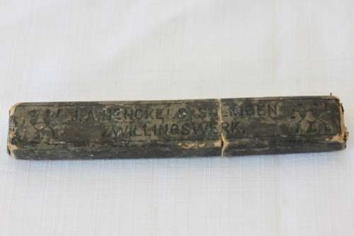 An amazing rare antique "J.A Kenckels Solingen" German cut throat razor in its original box