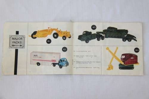 A lovely antique Matchbox Collectors Roadway series car catalogue book