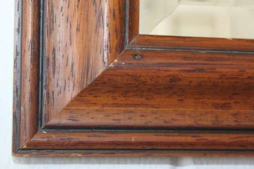 Magnificent (large 1.3m) bevelled glass framed wall mirror in incredible condition - RS17Sale