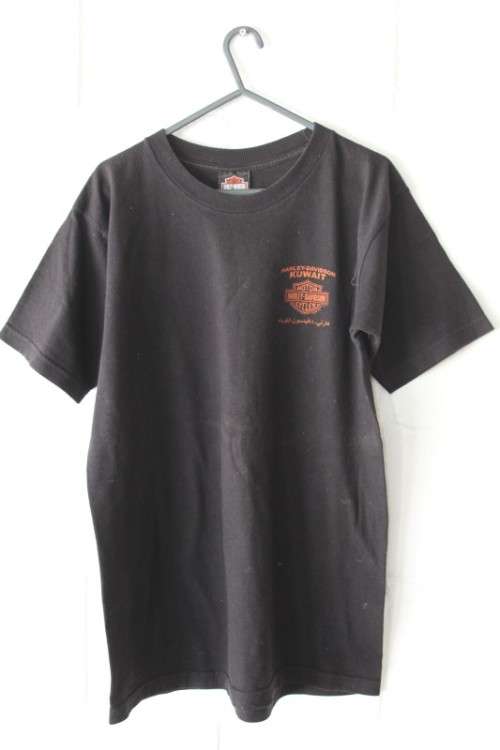 An uthentic Harley Davidson Kuwait branded printed t-shirt in excellent condition RS17