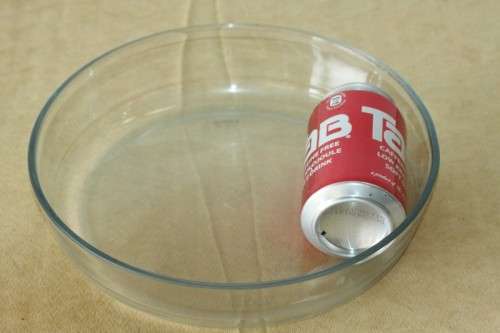 An awesome "Marinex" of Brasil oven proof round glass "pie" dish in great condition - no chips