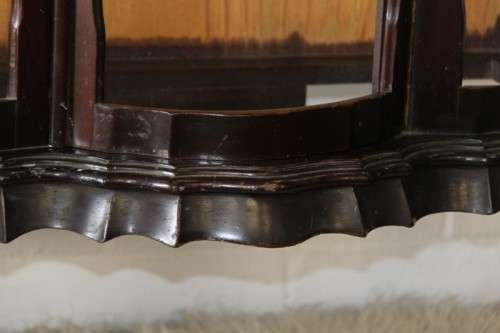 An amazing vintage Kenbow ball and claw display cabinet - perfect for restoration!