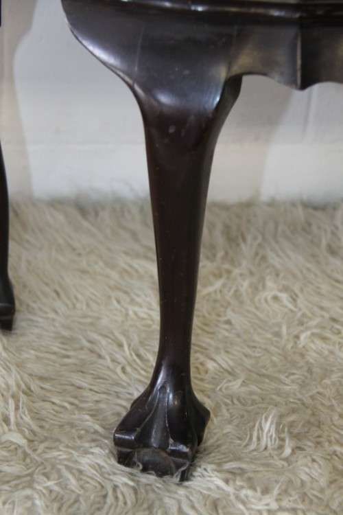 An amazing vintage Kenbow ball and claw display cabinet - perfect for restoration!