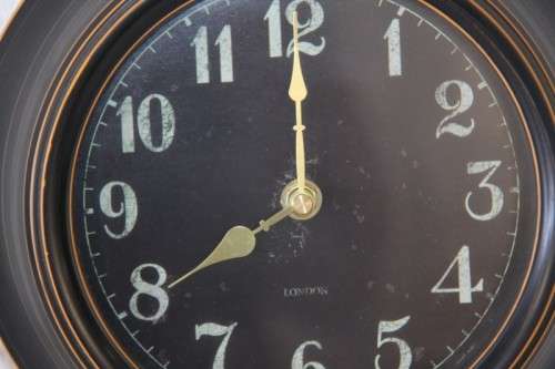 A lovely battery operated wall clock in perfect working condition
