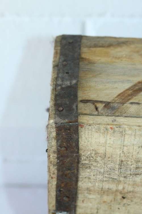 Two wonderful "Coca-Cola" branded wooden crates w/ metal re-enforced sides & carry handles bid/crate