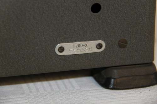 An incredible rare 1940's Monroe L200X mechanical adding machine (calculator)