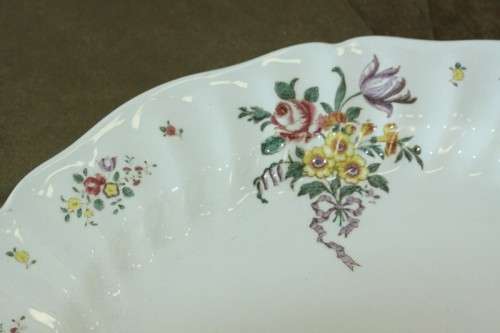 Stunning vintage Royal Doulton Old Leeds Sprays (D6203) large porcelain meat platter - RS17Sale