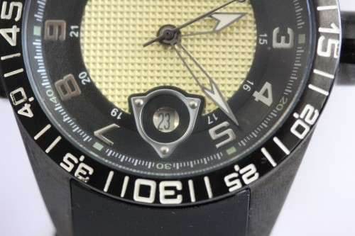 An incredible Aquaswiss "Trax" (#TR1080G) gents "oversized" sports watch in superb condition