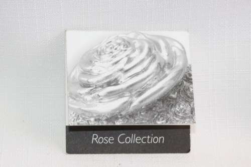 An exquisite original Jenna Clifford sterling silver "The Rose" pendant on an Italian silver chain