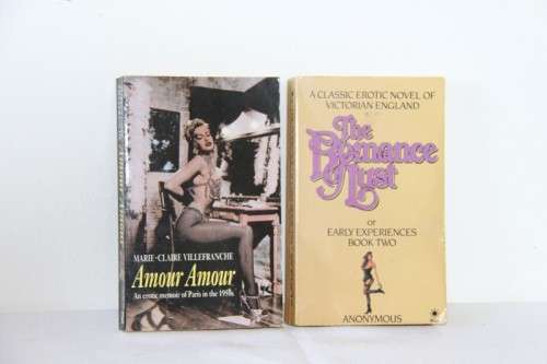 A great collection of 25x assorted erotica novel softcover books; perfect for retail bid/book RS17