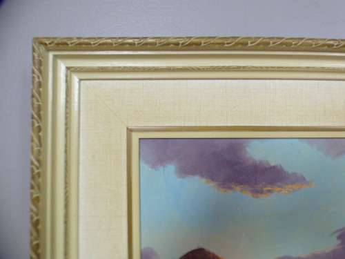 A spectacular original framed and signed L Albertyn (1931-2011) oil on board beach scene painting!!