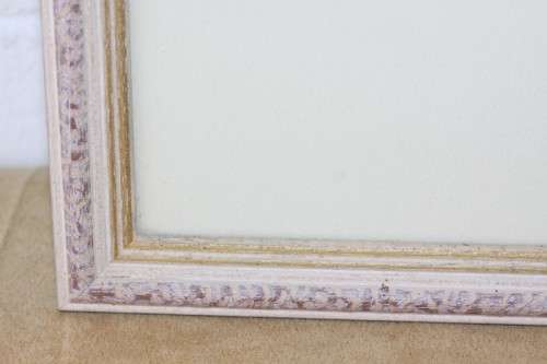 A beautifully painted framed original signed watercolour painting of a vase of Cosmos RS17