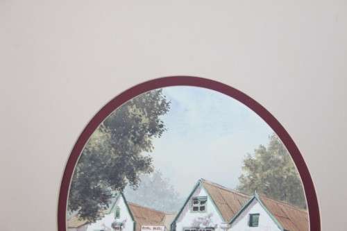 A set of four stunning (larger) signed Malachi Smith prints; unframed & in broad borders - RS17Sale
