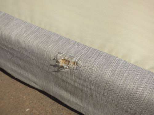 A top-quality queen size "Serta pedic" "Stellar Collection" mattress and base set in good condition