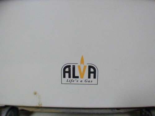 A fabulous Alva 3 panel gas heater. Effective, economical for winter.