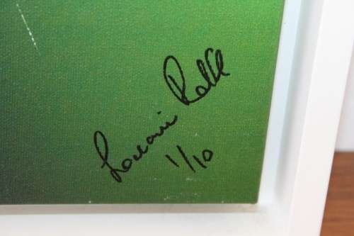 An amazing limited edition "abstract" photograph print of a flower - signed and numbered - RS17Sale