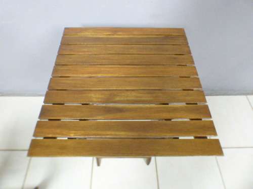 A top quality two seater wooden, all weather fold away outdoor patio/picnic set. Superb quality!!!