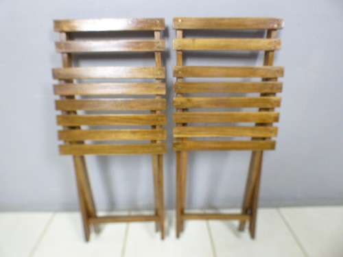 A top quality two seater wooden, all weather fold away outdoor patio/picnic set. Superb quality!!!